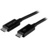 StarTech.com 1m Thunderbolt 3 (20Gbps) USB-C Cable - Thunderbolt, StarTech.com 1m Thunderbolt 3 (20Gbps) USB-C Cable - Thunderbolt,