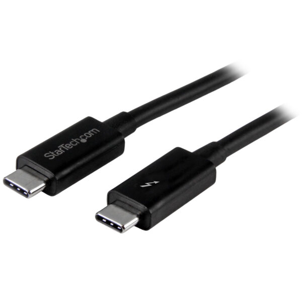 StarTech.com 1m Thunderbolt 3 (20Gbps) USB-C Cable - Thunderbolt, StarTech.com 1m Thunderbolt 3 (20Gbps) USB-C Cable - Thunderbolt,