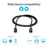 StarTech.com 1m Thunderbolt 3 (20Gbps) USB-C Cable - Thunderbolt, StarTech.com 1m Thunderbolt 3 (20Gbps) USB-C Cable - Thunderbolt,