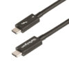 StarTech.com 1.6ft Thunderbolt 4 Cable - 40Gbps - 100W PD - 4K/8K