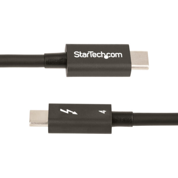 StarTech.com 1.6ft Thunderbolt 4 Cable - 40Gbps - 100W PD - 4K/8K