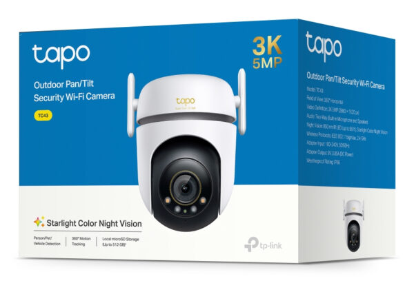 TP-Link Tapo TC43(EU) V2 Spherical IP security camera Indoor & TP-Link Tapo TC43(EU) V2 Spherical IP security camera Indoor &