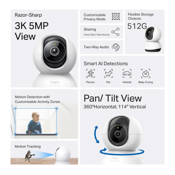 TP-Link Tapo TC74 security camera Bulb IP security camera Indoor 2880 TP-Link Tapo TC74 security camera Bulb IP security camera Indoor 2880
