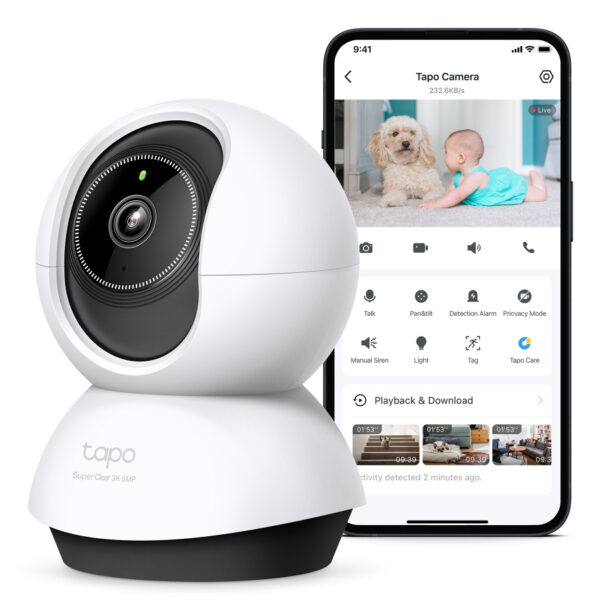 TP-Link Tapo TC74 security camera Bulb IP security camera Indoor 2880 TP-Link Tapo TC74 security camera Bulb IP security camera Indoor 2880