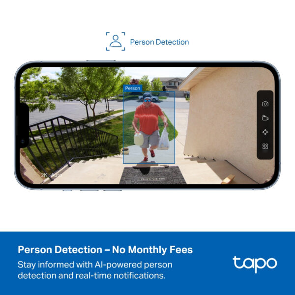 TP-Link Tapo TC80 security camera Bullet IP security camera Outdoor TP-Link Tapo TC80 security camera Bullet IP security camera Outdoor