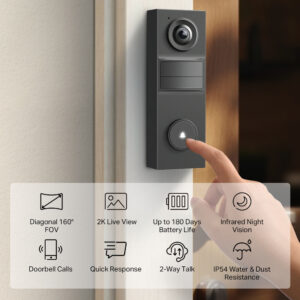 TP-Link Tapo TD20 doorbell chime Black