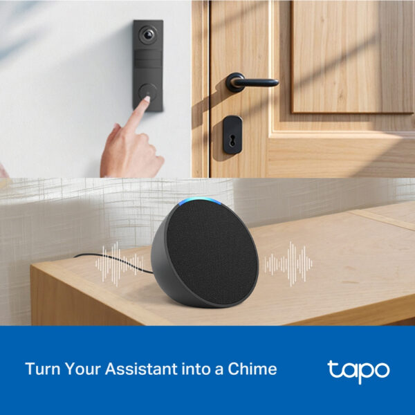 TP-Link Tapo TD20 doorbell chime Black TP-Link Tapo TD20 doorbell chime Black