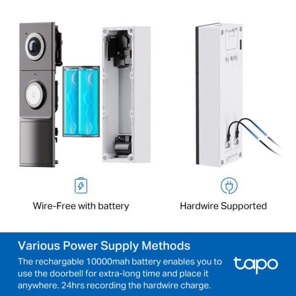 TP-Link Tapo Video Doorbell Camera 1 × D235, 1 × D100C TP-Link Tapo Video Doorbell Camera 1 × D235, 1 × D100C