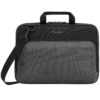 Targus Work-in Essentials 35.6 cm (14") Briefcase Black, Grey