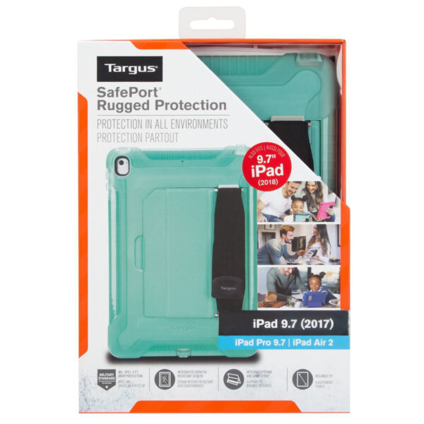 Targus SafePort 24.6 cm (9.7") Cover Teal Targus SafePort 24.6 cm (9.7") Cover Teal