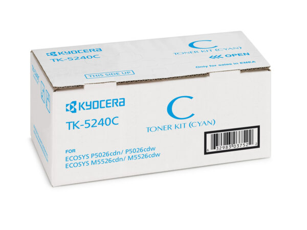 KYOCERA TK-5240C toner cartridge 1 pc(s) Original Cyan KYOCERA TK-5240C toner cartridge 1 pc(s) Original Cyan