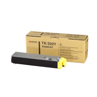 KYOCERA TK-520Y toner cartridge 1 pc(s) Original Yellow KYOCERA TK-520Y toner cartridge 1 pc(s) Original Yellow