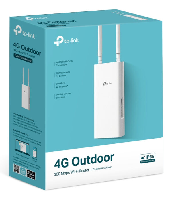 TP-Link TL-MR100-OUTDOOR wireless router Fast Ethernet Single-band TP-Link TL-MR100-OUTDOOR wireless router Fast Ethernet Single-band