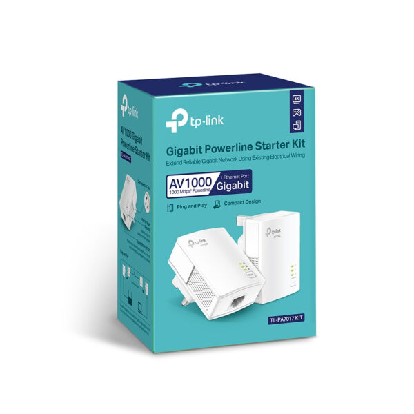 TP-Link AV1000 Gigabit Powerline Starter Kit TP-Link AV1000 Gigabit Powerline Starter Kit