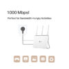 TP-Link AV1000 Gigabit Passthrough Powerline Starter Kit TP-Link AV1000 Gigabit Passthrough Powerline Starter Kit