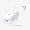 TP-Link AV1000 2-Port Gigabit Passthrough Powerline Starter Kit