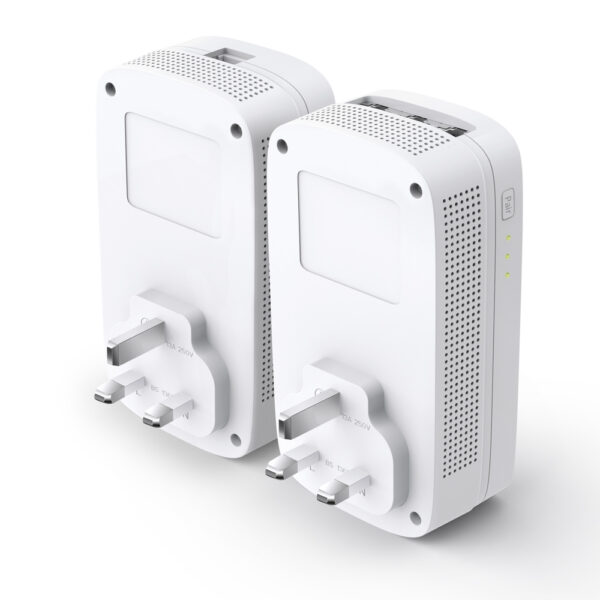 TP-Link AV1300 3-Port Gigabit Passthrough Powerline Starter Kit TP-Link AV1300 3-Port Gigabit Passthrough Powerline Starter Kit