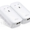 TP-Link AV2000 2-Port Gigabit Passthrough Powerline Starter Kit TP-Link AV2000 2-Port Gigabit Passthrough Powerline Starter Kit