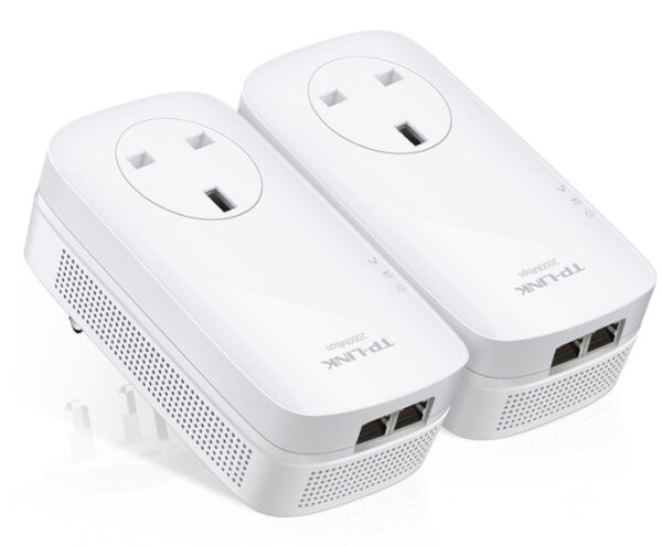 TP-Link AV2000 2-Port Gigabit Passthrough Powerline Starter Kit TP-Link AV2000 2-Port Gigabit Passthrough Powerline Starter Kit