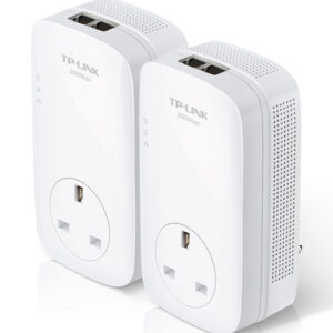 TP-Link AV2000 2-Port Gigabit Passthrough Powerline Starter Kit