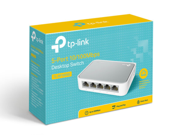 TP-Link 5-Port 10/100Mbps Desktop Network Switch TP-Link 5-Port 10/100Mbps Desktop Network Switch
