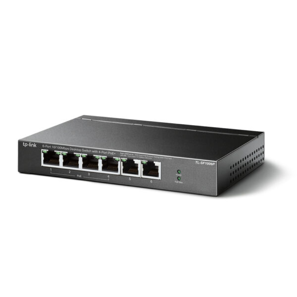 TP-Link TL-SF1006P network switch Unmanaged Fast Ethernet (10/100) TP-Link TL-SF1006P network switch Unmanaged Fast Ethernet (10/100)