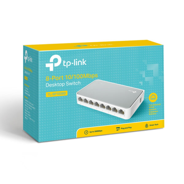 TP-Link 8-Port 10/100Mbps Desktop Network Switch TP-Link 8-Port 10/100Mbps Desktop Network Switch