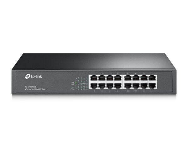 TP-Link 16-Port 10/100Mbps Desktop/Rackmount Network Switch TP-Link 16-Port 10/100Mbps Desktop/Rackmount Network Switch