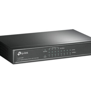 TP-Link 8-Port Gigabit Desktop PoE Switch with 4-Port TP-Link 8-Port Gigabit Desktop PoE Switch with 4-Port