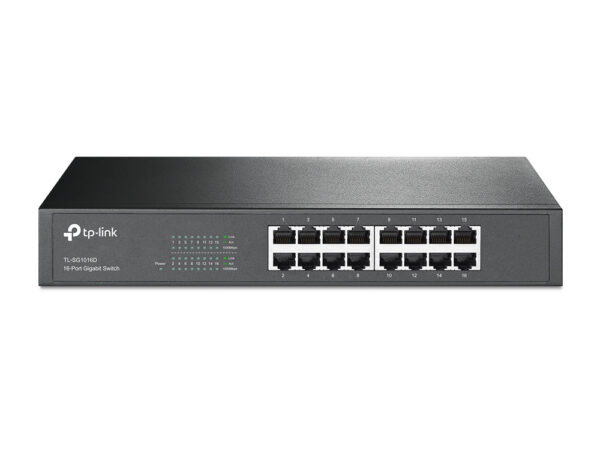 TP-Link 16-Port Gigabit Desktop/Rackmount Network Switch TP-Link 16-Port Gigabit Desktop/Rackmount Network Switch