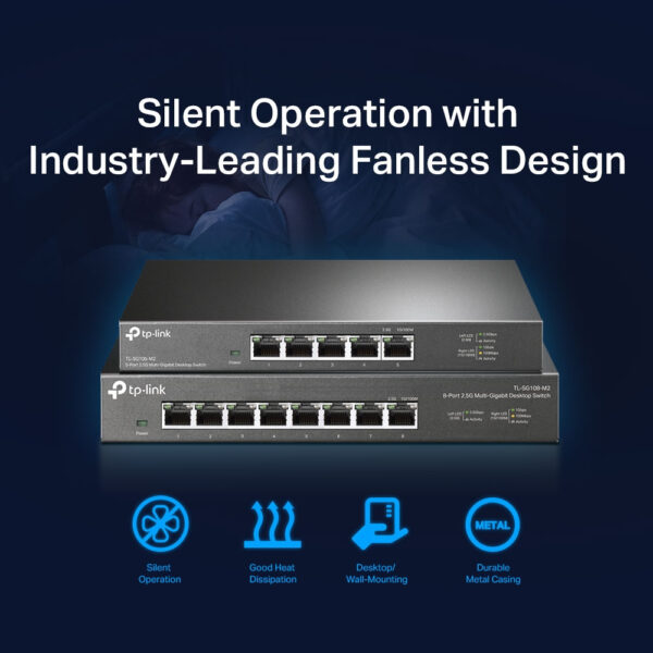 TP-Link 5-Port 2.5G Desktop Switch TP-Link 5-Port 2.5G Desktop Switch