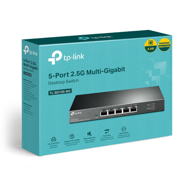 TP-Link 5-Port 2.5G Desktop Switch TP-Link 5-Port 2.5G Desktop Switch