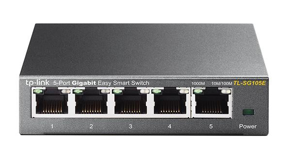 TP-Link 5-Port Gigabit Easy Smart Switch TP-Link 5-Port Gigabit Easy Smart Switch