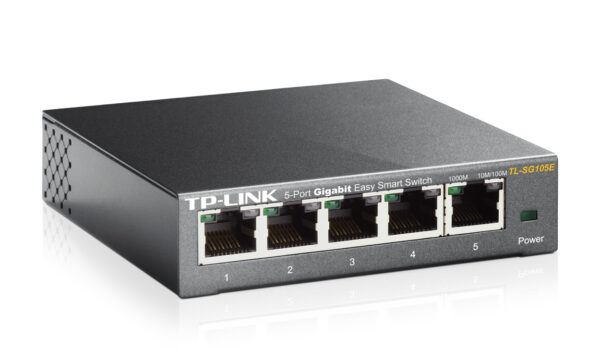 TP-Link 5-Port Gigabit Easy Smart Switch TP-Link 5-Port Gigabit Easy Smart Switch
