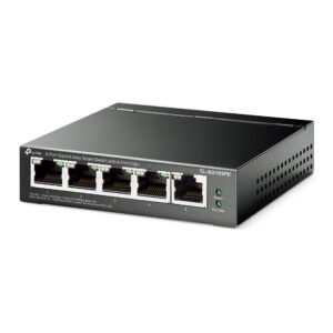 TP-Link 5-Port Gigabit Easy Smart PoE Switch with 4-Port PoE+ TP-Link 5-Port Gigabit Easy Smart PoE Switch with 4-Port PoE+