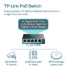 TP-Link 5-Port Gigabit Easy Smart PoE Switch with 4-Port PoE+ TP-Link 5-Port Gigabit Easy Smart PoE Switch with 4-Port PoE+
