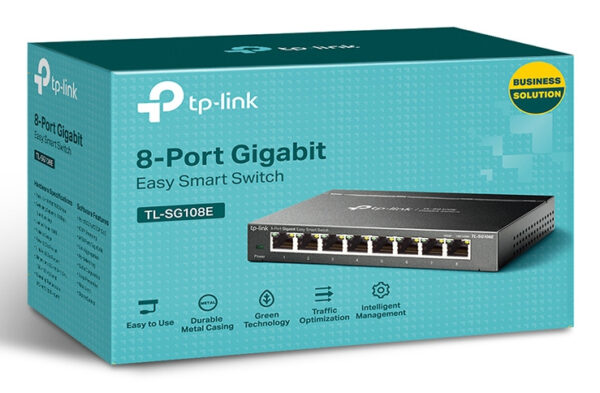 TP-Link 8-Port Gigabit Easy Smart Switch TP-Link 8-Port Gigabit Easy Smart Switch