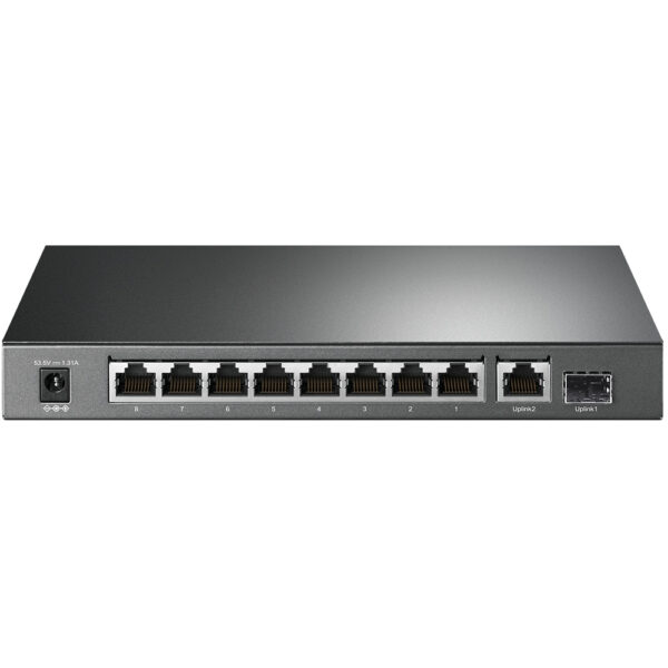 TP-Link 10-Port Gigabit Desktop Switch with 8-Port PoE+ TP-Link 10-Port Gigabit Desktop Switch with 8-Port PoE+