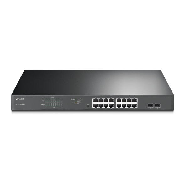TP-Link JetStream 16-Port Gigabit Easy Smart PoE/PoE+ Switch TP-Link JetStream 16-Port Gigabit Easy Smart PoE/PoE+ Switch