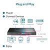 TP-Link 18-Port Gigabit Rackmount Switch with 16 PoE+ TP-Link 18-Port Gigabit Rackmount Switch with 16 PoE+