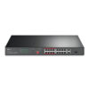 TP-Link 16-Port 10/100 Mbps + 2-Port Gigabit Rackmount PoE Switch TP-Link 16-Port 10/100 Mbps + 2-Port Gigabit Rackmount PoE Switch