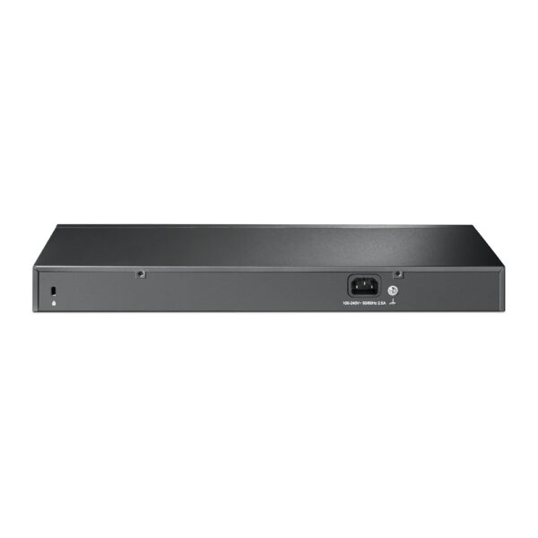TP-Link 16-Port 10/100 Mbps + 2-Port Gigabit Rackmount PoE Switch TP-Link 16-Port 10/100 Mbps + 2-Port Gigabit Rackmount PoE Switch
