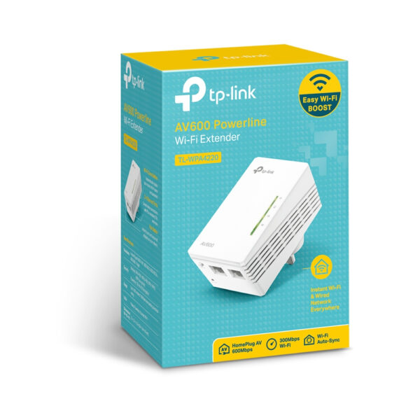 TP-Link Powerline 600 Wi-Fi Powerline Extender TP-Link Powerline 600 Wi-Fi Powerline Extender