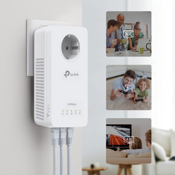TP-Link TL-WPA8631P KIT PowerLine network adapter 300 Mbit/s Ethernet