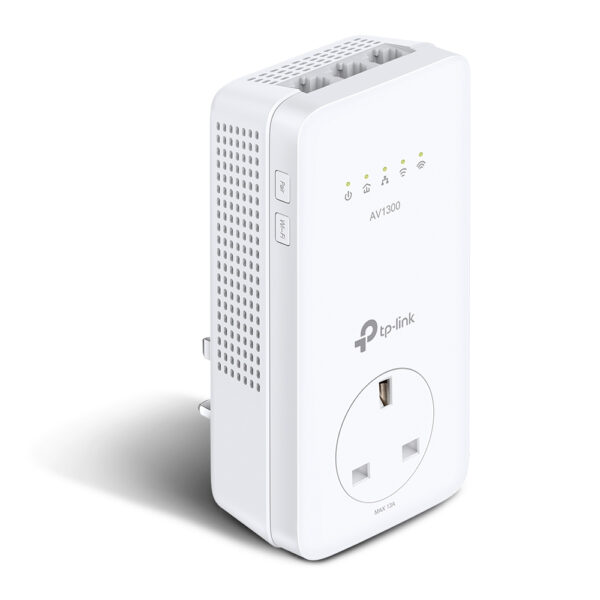 TP-Link AV1300 Gigabit Passthrough Powerline ac Wi-Fi Extender TP-Link AV1300 Gigabit Passthrough Powerline ac Wi-Fi Extender