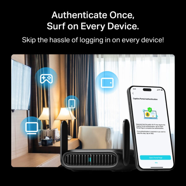 TP-Link BE3600 Wi-Fi 7 wireless router 2.5 Gigabit Ethernet Dual-band