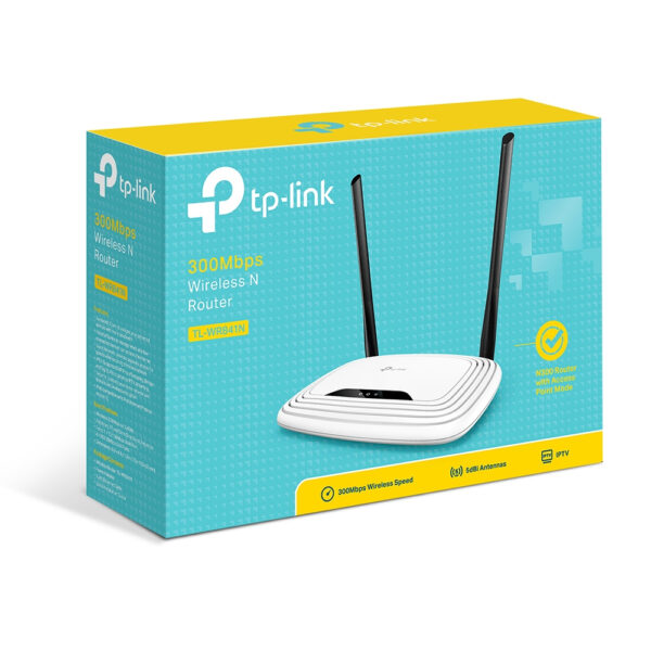 TP-Link TL-WR841N wireless router Fast Ethernet Single-band (2.4 GHz)
