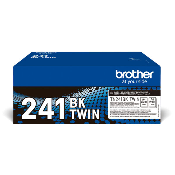 Brother TN-241BKTWIN toner cartridge 2 pc(s) Original Black Brother TN-241BKTWIN toner cartridge 2 pc(s) Original Black