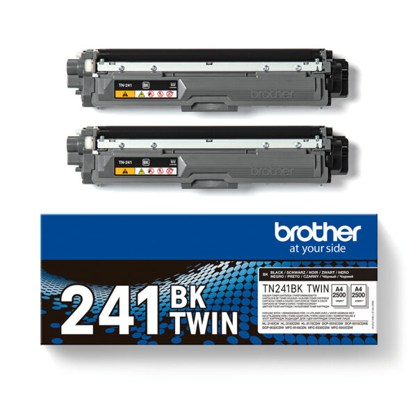 Brother TN-241BKTWIN toner cartridge 2 pc(s) Original Black Brother TN-241BKTWIN toner cartridge 2 pc(s) Original Black