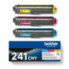 Brother TN-241CMY toner cartridge 3 pc(s) Original Cyan, Magenta, Brother TN-241CMY toner cartridge 3 pc(s) Original Cyan, Magenta,